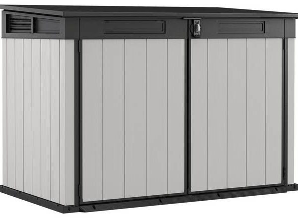 Keter 2020L Premier Jumbo Garden Storage Box - Grey