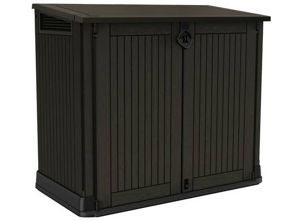 Keter Store It Out Midi 880L Garden Storage Box -Brown