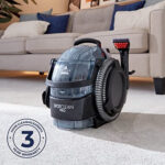 BISSELL SpotClean Pro 750W Portable Carpet Cleaner Removes Spills