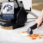 BISSELL SpotClean Pro 750W Portable Carpet Cleaner Removes Spills