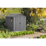 Darwin Shed 6x8ft, Grey