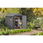 Darwin Shed 6x8ft, Grey