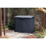 Keter Store it Out Nova with Pistons, Dark Grey with Light Grey Lid